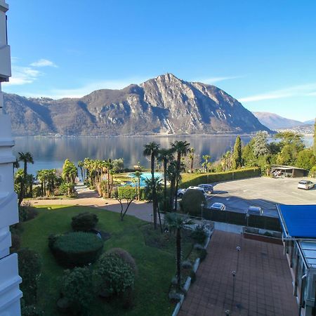 Ferien am Luganer See Suits Bissone Exterior foto