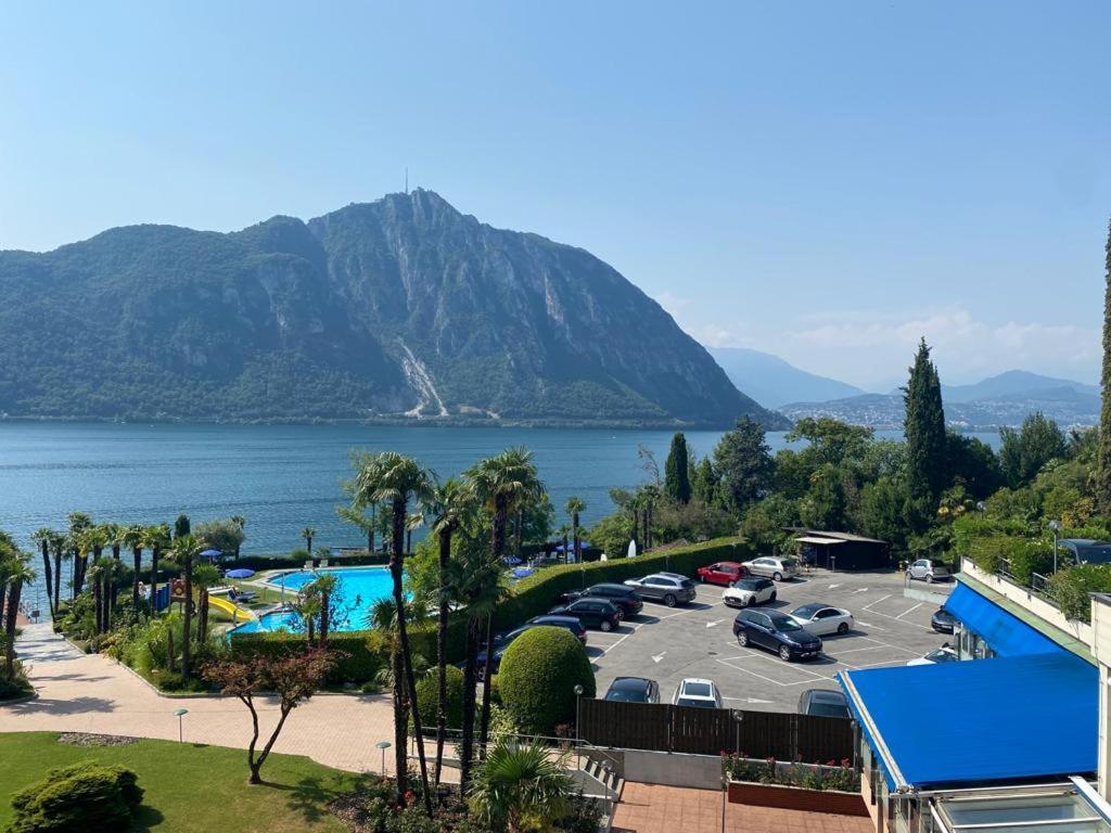 Ferien am Luganer See Suits Bissone Exterior foto