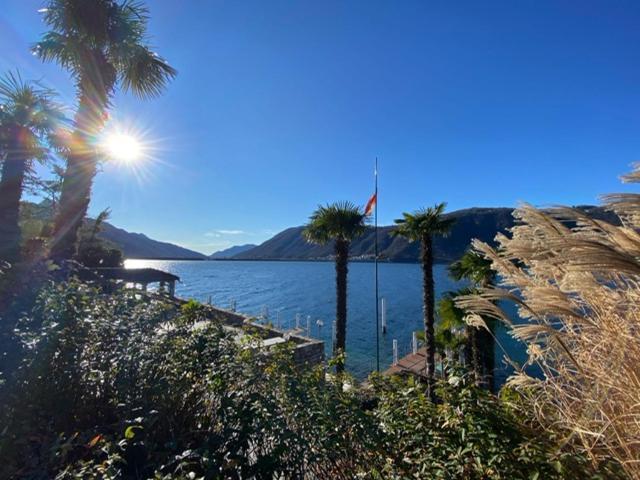 Ferien am Luganer See Suits Bissone Exterior foto