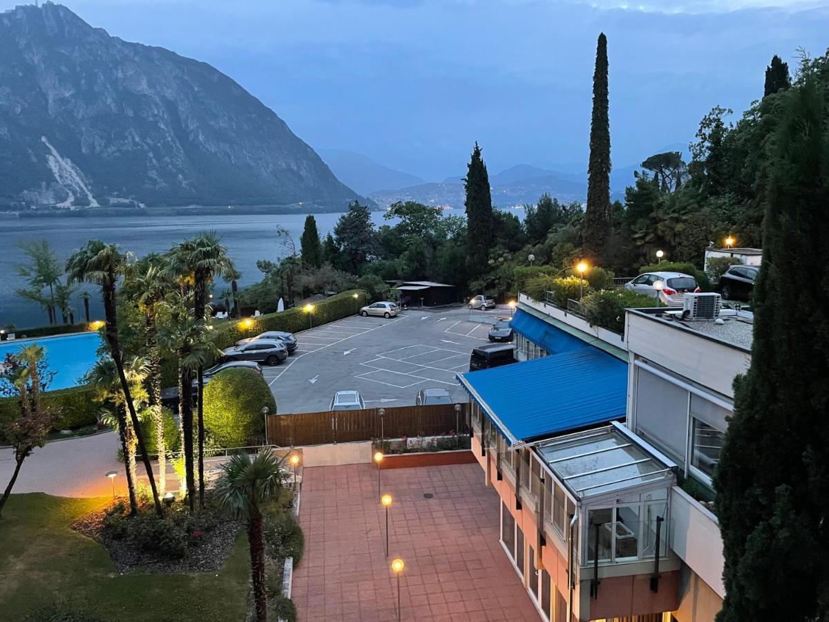 Ferien am Luganer See Suits Bissone Exterior foto