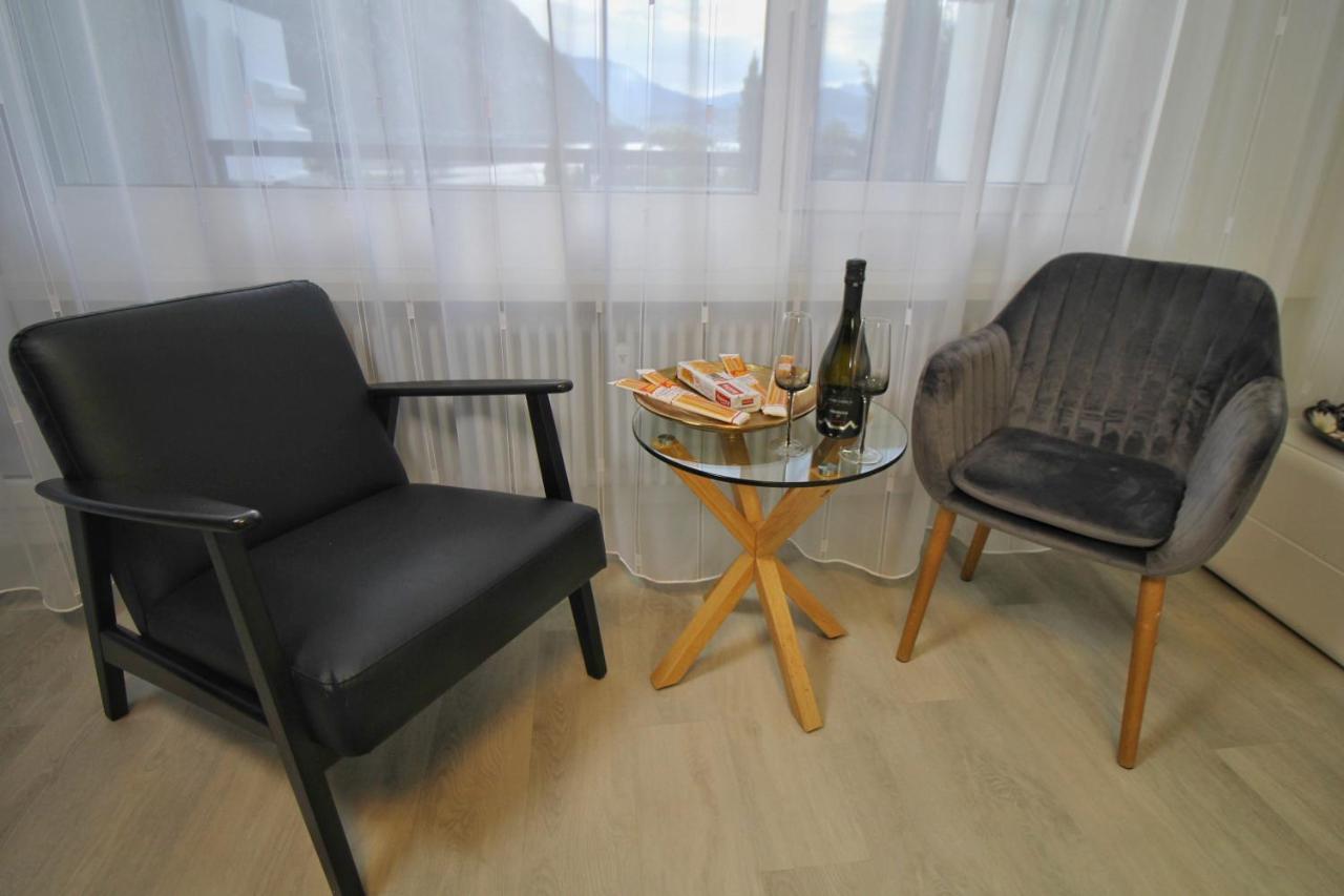 Ferien am Luganer See Suits Bissone Exterior foto